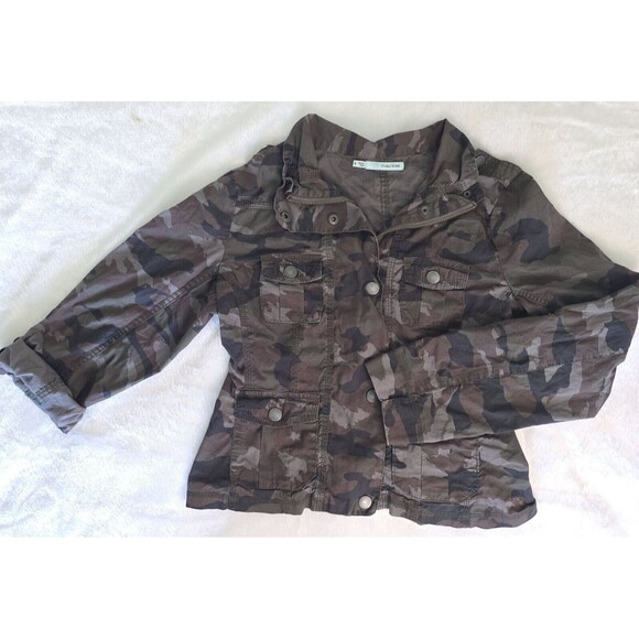 Maurices Camoflauge Utility Jacket Women's Size Small - Picture 1 of 10